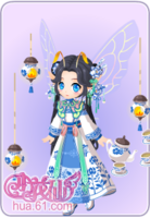 青瓷白玉套装